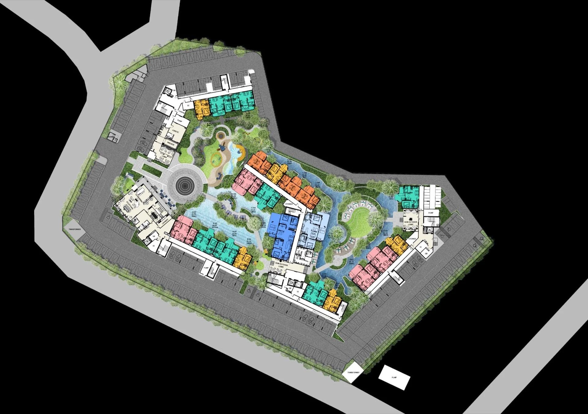 Plan osiedla