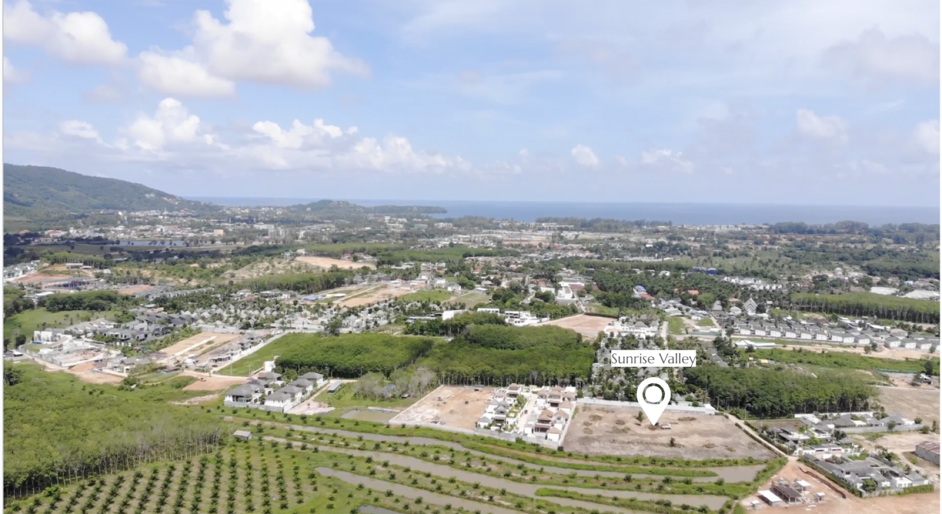 Imagine aeriană orientativă pentru Sunrise Valley în Cherngtalay