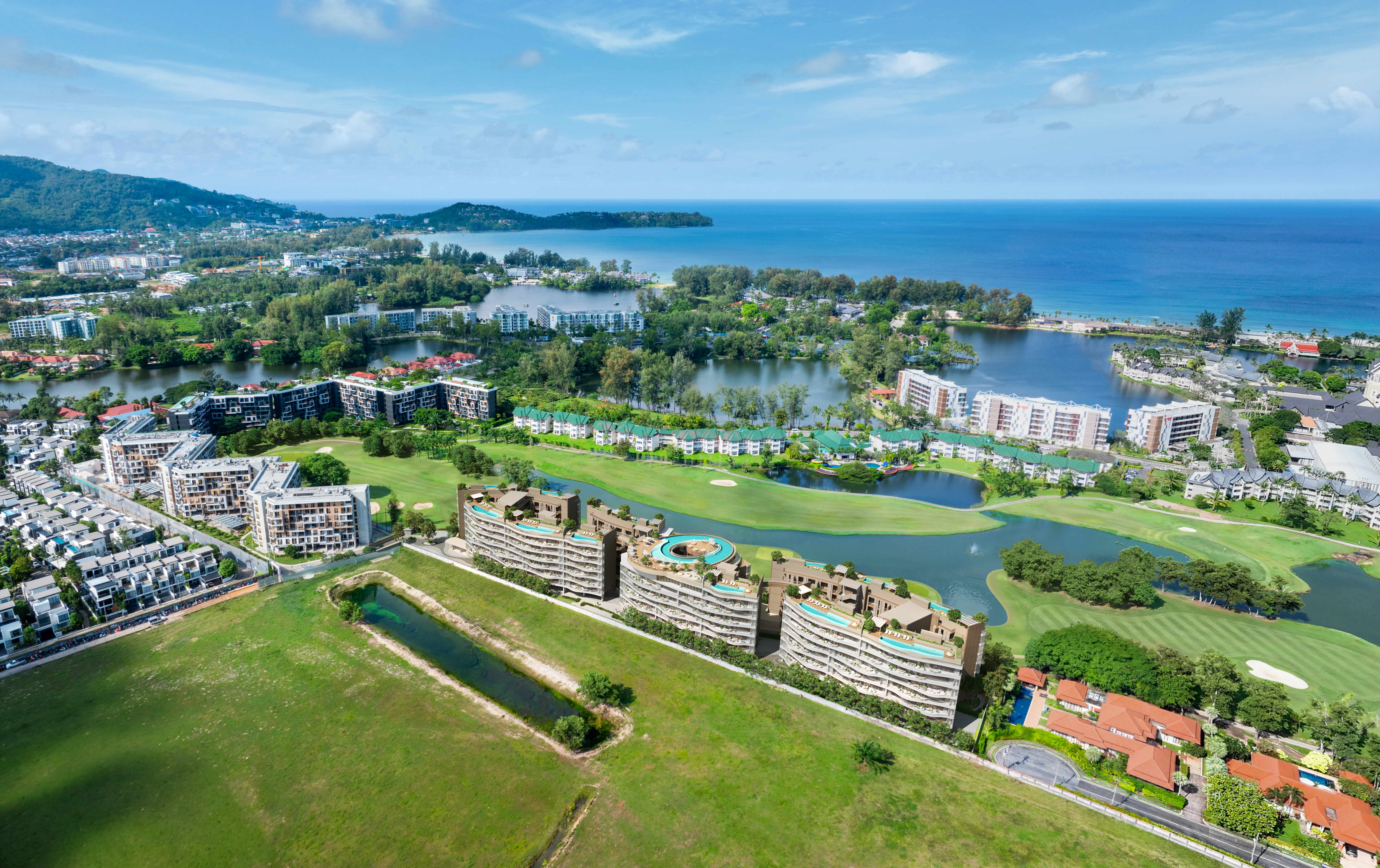 Angsana Topaz aerial view